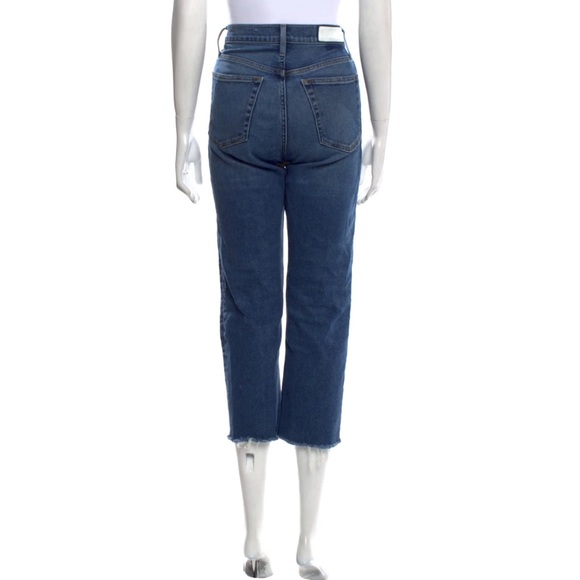 Re/Done Women’s Mid-Rise Straight Legs Jean Size US 28 - Excellent Condition - Picture 2 of 7